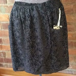 Converse One Star Small Faux Wrap Skirt with Pockets NWT